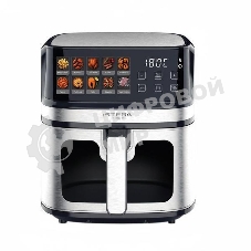 Аэрогриль Steba HF 1800 GRILLIX серебристый/черный, 1700 Вт, 8 л, сенсор, 10 программ
