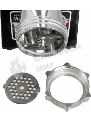 Мясорубка электрическая Metropolis Vitek VT-3644 черный, 2000 Вт, 1.8 кг/мин, реверс, насадки - 1