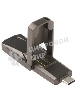 Флешка USB Netac US5 (NT03US5C-512G-32TA), 512Gb, USB 3.2/TypeC, R/W 550/500, черный