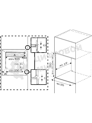 Встраиваемый духовой шкаф Beko BCBIS17300KSBMPS черный