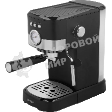 Кофеварка рожковая Energy EN-256R (108169) черный, исп. кофе - молотый, 1,2 л, 1100 Вт, 15 бар