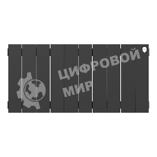 Радиатор биметаллический Royal Thermo PianoForte 300 черный - 10 секц.