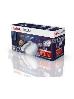 Утюг Tefal FV5715E0, 2200Вт, голубой/белый