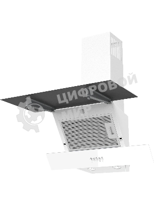 Вытяжка наклонная Darina SLIDE G602W белый, 60 см, 650 м³/ч, 63 дБ