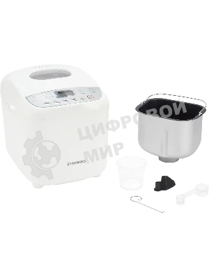 Хлебопечка Starwind SBM2085 600 Вт, белый/серебристый