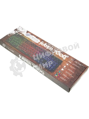 Клавиатура проводная Oklick 780G SLAYER, USB, черный