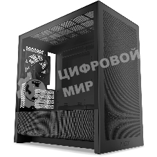 Корпус без блока питания Case NZXT H3 Flow (2025), Midi-Tower, TG, 1x120мм, 1xUSB-A 3.2 + 1xUSB-C 3.2, mATX, mITX черный