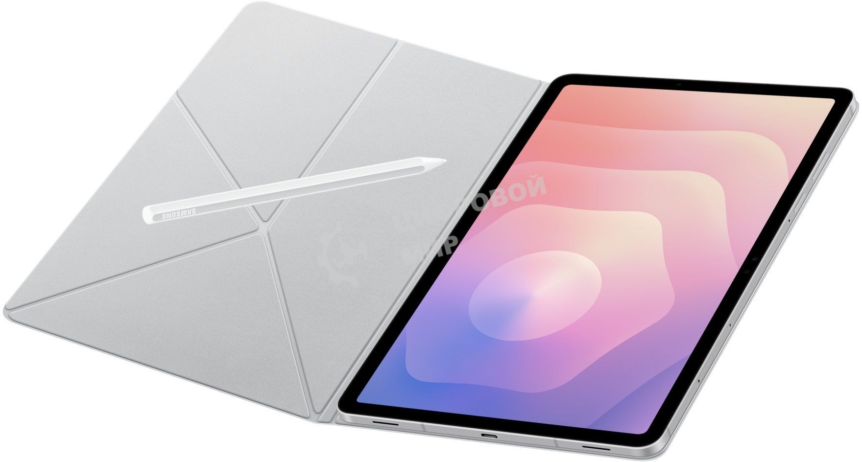 Чехол Samsung для Samsung Galaxy Tab S11 Book Cover поликарбонат белый (EF-BX730PWEGRU)