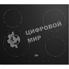 Встраиваемая электрическая варочная поверхность Beko HIC 64401, черный