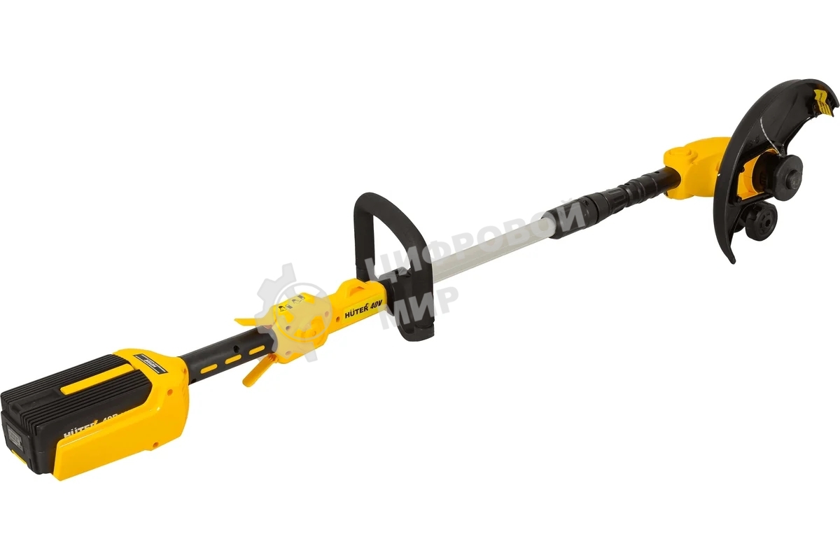 Триммер электрический Huter GET-40-4Li аккум. неразбор.штан. реж.эл.:леска