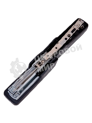 Степлер настольный Deli E0464BLACK Exceed 24/6 26/6 (25 листов) черный, 100 скоб, металл/пластик закрытый/открытый, коробка