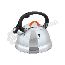 Чайник для плиты LEONORD Freundlich-3001QS из нержавеющей стали со свистком, 2,3л (в уп. 6 шт)