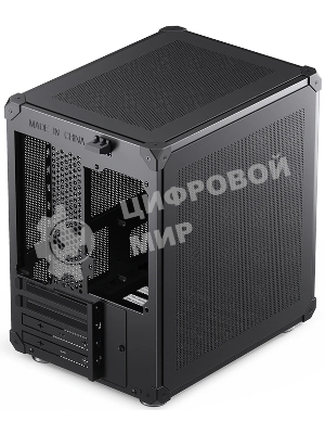 Компьютерный корпус JONSBO C6 Black MATX без БП, mini-ITX, micro-ATX, черный
