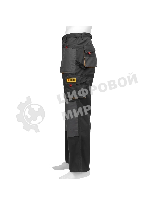 Брюки профессиональные рабочие Denzel 65% полиэстер 35% хлопок, L