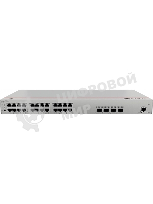 Коммутатор Huawei S220-24P4X, 24×1 Гбит/с PoE+ + 4×10 Гбит/с SFP+, управляемый