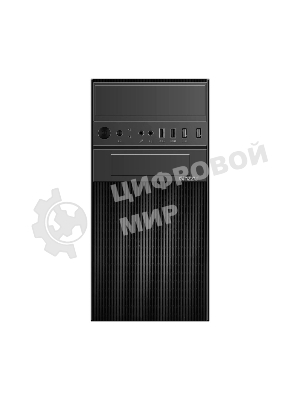 Компьютерный корпус Ginzzu D190 2хUSB 2.0,AU