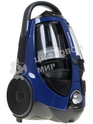 Пылесос Samsung VCC8836V36/XEV синий/черный, 430/2200 Вт, уборка сухая, пылесборник контейнер 2 л