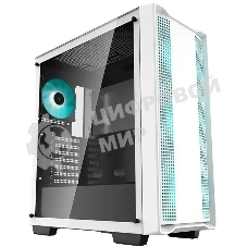 Компьютерный корпус Deepcool CC560 V2 белый без БП ATX 4x120мм 1xUSB 2.0 1xUSB 3.0 audio bott PSU