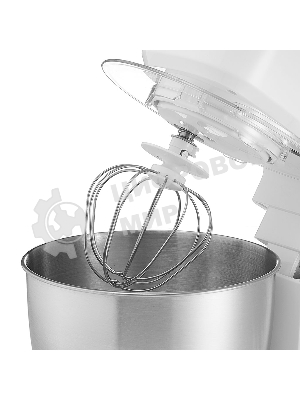 Миксер планетарный Delta LUX DE-7900Р белый с серым: 1000 Вт,чаша из нерж.стали-3,5л (2)