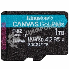 Флеш карта microSDXC 1Tb Kingston SDCG4/1TbSP Canvas Go! Plus w/o adapter