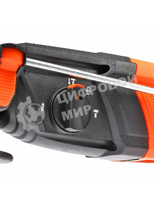 Перфоратор Patriot RH 243Q, SDS+, мощность 770 Вт, 2.6 Дж, 3 режима работы, быстросменный патрон QCC, макс.диаметр 24мм, глубиномер, кейс