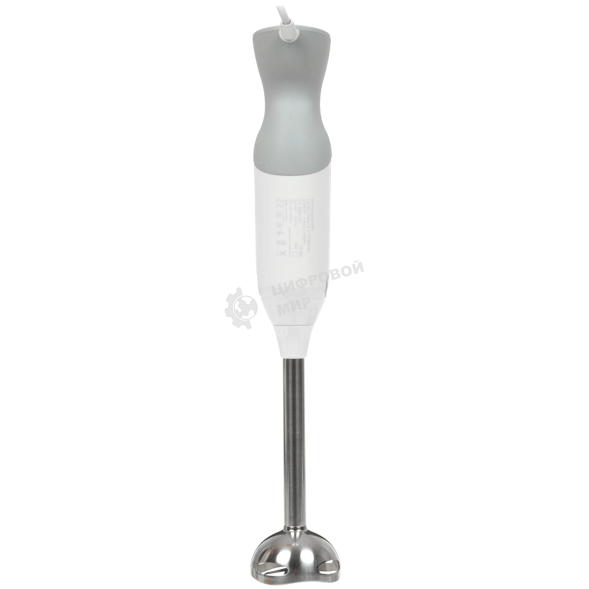 Блендер погружной Bosch MSM66120 600 Вт, белый/серебристый