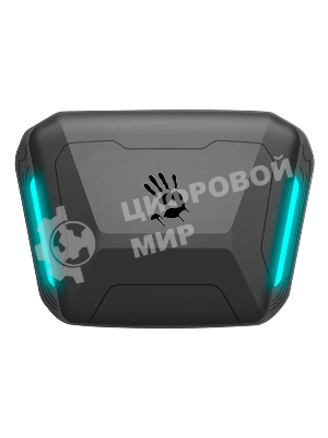 Наушники TWS A4Tech Bloody M70 черный/синий, внутриканальные, Bluetooth, до 24 ч