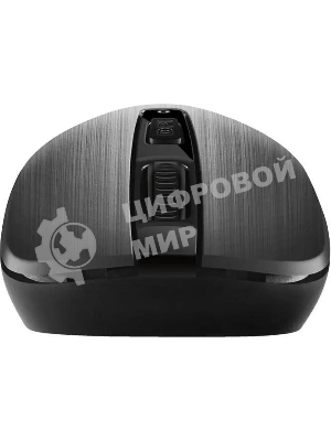 Мышь беспроводная SVEN RX-380W серый металлик, 1600 dpi, радиоканал, USB, кнопки - 4