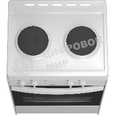 Плита электрическая Darina S EM 521 404 W белый/черный, конфорок 2 шт, духовка 45 л, 50 см x 85 см x 41 см