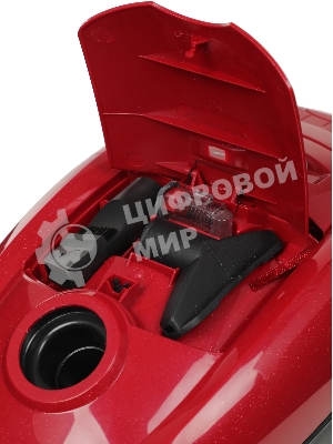 Пылесос Vitek VT-1820 красный/черный, 400/2200 Вт, уборка сухая, пылесборник мешок 4 л
