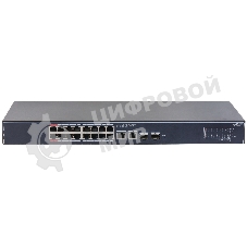 Коммутатор Dahua DH-SG4020LP, 18×1 Гбит/с + 2×1 Гбит/с SFP, управляемый
