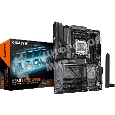 Материнская плата Gigabyte B840 EAGLE WIFI6E, AM5, AMD B840, 4xDDR5, 4xSATA, 3xM.2, 1xPCIe 4.0 x16, 3xPCIe 3.0 x16, 1xHDMI, 1xDP, 1x2.5Gb LAN, Wi-Fi 6E, Bluetooth 5.3, 1xUSB-C 10Gbps, 1xUSB-A 10Gbps, 2xUSB-A 5Gbps, 4xUSB-A 2.0, 3x3.5 мм, 7.1, ATX