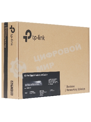 Коммутатор TP-Link TL-SG1048, 48×1 Гбит/с, неуправляемый