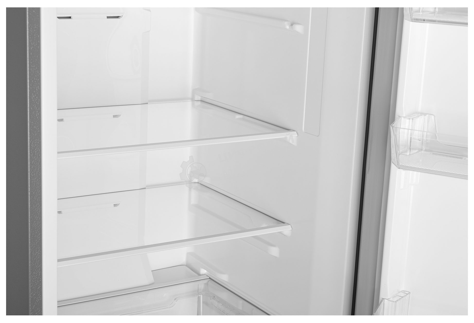 Холодильник Hyundai CC3595FIX нержавеющая сталь двухкамерный 245/115л морозилка снизу