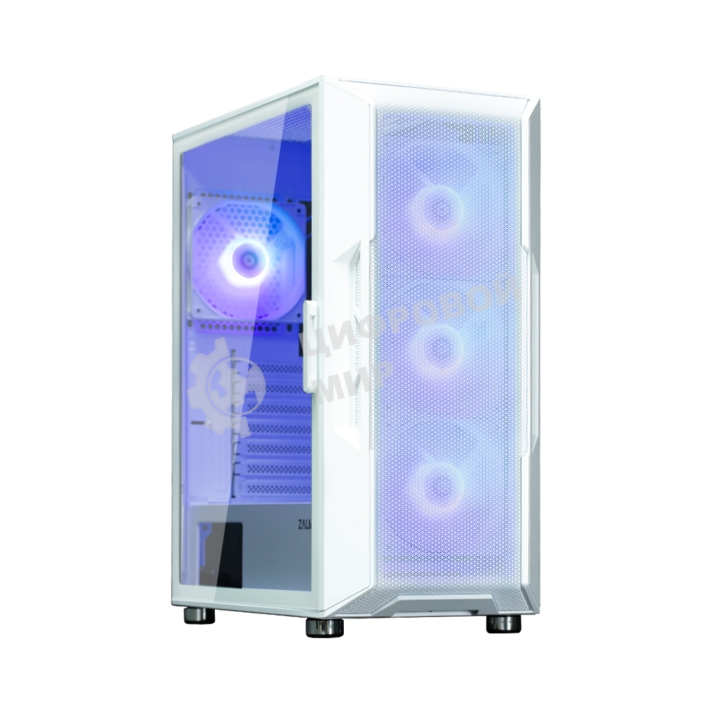 Компьютерный корпус ZALMAN I3 NEO ARGb WHITE, ATX, белый, FRONT MESH, WINDOW, 2x3.5