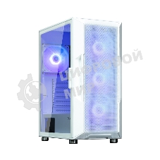 Компьютерный корпус ZALMAN I3 NEO ARGb WHITE, ATX, белый, FRONT MESH, WINDOW, 2x3.5
