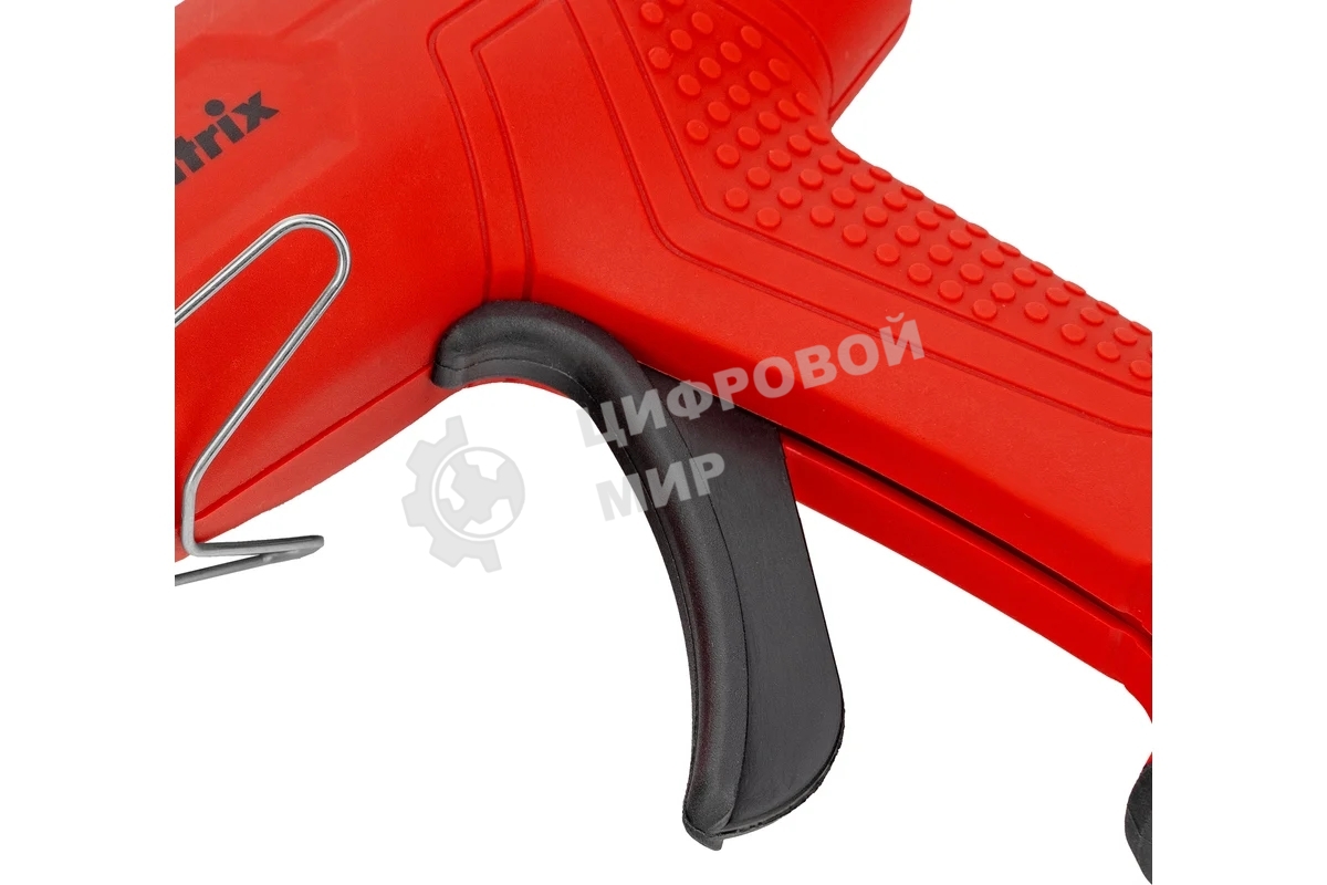 Клеевой пистолет Matrix 11 мм, 40 (100) Вт, 18 г/мин, выключатель и индикатор напряжения