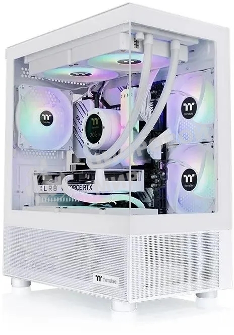 Компьютерный корпус Thermaltake View 170 TG ARGB белый без БП mATX 4x120мм 2x140мм 1x200мм 2xUSB 3.0 audio bott PSU