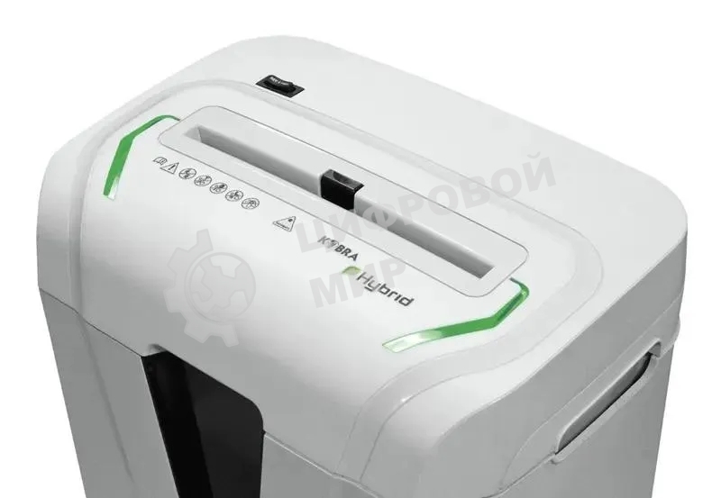 Шредер Kobra S4-Hybrid E/S серый (секр.Р-2) ленты 20лист. 40лтр. скрепки скобы пл.карты CD