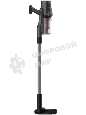 Пылесос вертикальный Deerma Combo DEM-T30W черный/серый, питание от аккумулятора, 240 Вт, уборка сухая, пылесборник 0.56 л