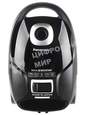 Пылесос Panasonic MC-CJ917K черный, 410/2300 Вт, уборка сухая, пылесборник мешок 6 л