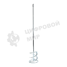 Миксер насадка PATRIOT MP482 для строительных смесей, оцинкованный, 100x600 мм хвостовик SDS Plus.