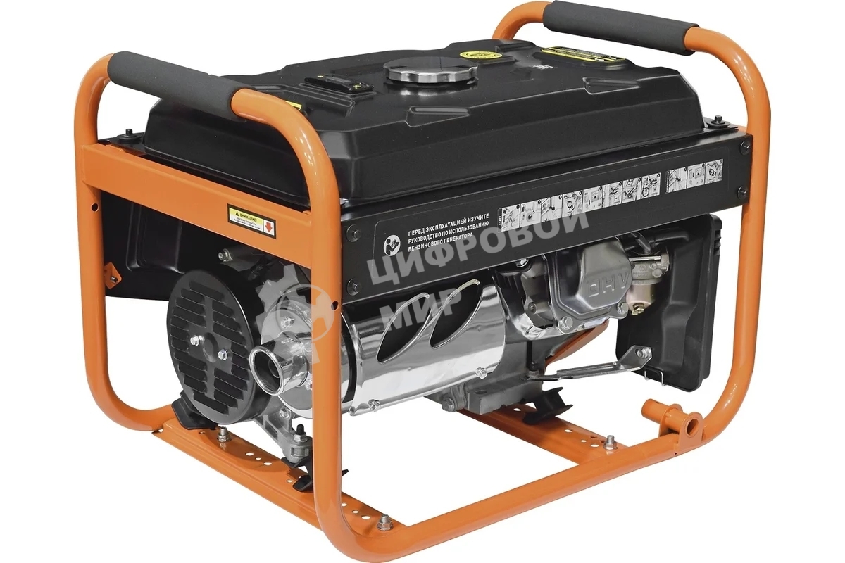 Электрогенератор бензиновый Carver PPG-3600, 2.8 кВт, 67 дБ, 40 кг