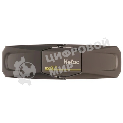 Флешка USB Netac US5 (NT03US5C-512G-32TA), 512Gb, USB 3.2/TypeC, R/W 550/500, черный