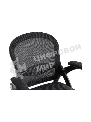 Кресло Defender VIENNA черный, экокожа