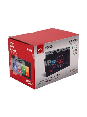 Автомагнитола ACV AD-7002, 2 DIN, 7