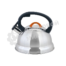 Чайник для плиты LEONORD Freundlich-3001QS из нержавеющей стали со свистком, 2,3л (в уп. 6 шт)