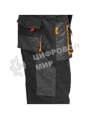 Брюки профессиональные рабочие Denzel 65% полиэстер 35% хлопок, L