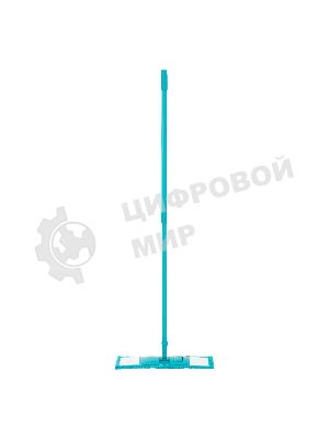 Швабра Home Palisad 120 см с пластик. складной подошвой, насадка из микрофиб, рукоятка телескоп.