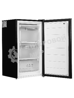 Морозильная камера Hyundai CU1007, черный, 60л, 3 ящика